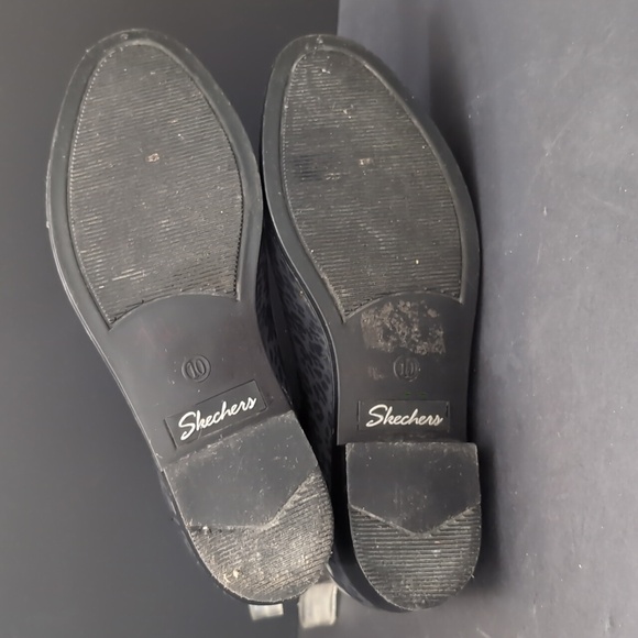 Skechers Women's Gray/Black All Over Glitter Puddler Rain Boots,Size 10. - Picture 6 of 7